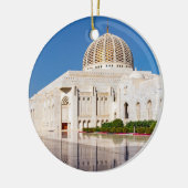 Sultan Qaboos Grand Moschee in Muscat, Oman Keramik Ornament (Links)