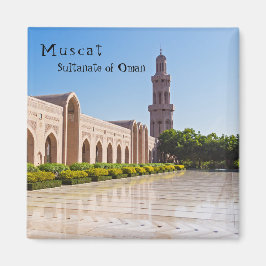 Sultan Qaboos Grand Moschee in Muscat, Oman Magnet