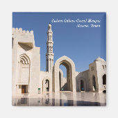 Sultan Qaboos Grand Moschee in Muscat, Oman Magnet (Vorne)