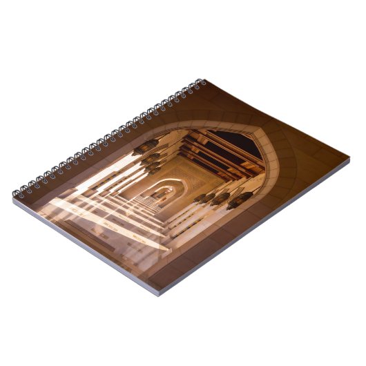 Sultan Qaboos Grand Moschee in Muscat, Oman Notizblock (Linke Seite)