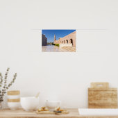 Sultan Qaboos Grand Moschee in Muscat, Oman Poster (Küche)