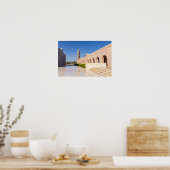 Sultan Qaboos Grand Moschee in Muscat, Oman Poster (Küche)