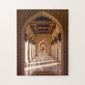 Sultan Qaboos Grand Moschee in Muscat, Oman Puzzle (Vertikal)
