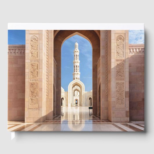 Sultan Qaboos Grand Mosque Gästebuch (Vorderseite)