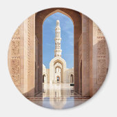 Sultan Qaboos Grand Mosque Magnet (Vorne)