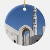 Sultan Qaboos großartiges Moscheen-Muscat-Sultanat Keramikornament (Hinten)
