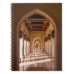 Sultan-Qabus-Moschee in Maskat, Oman Notizblock