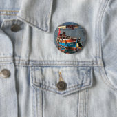 Sultan Taxi Boot Marmaris Schöne Kunst Button (Beispiel)
