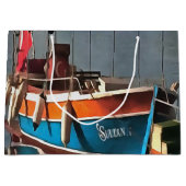 Sultan Taxi Boot Marmaris Schöne Kunst Große Geschenktüte (Vorderseite)