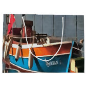Sultan Taxi Boot Marmaris Schöne Kunst Große Geschenktüte (Rückseite)