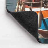 Sultan Taxi Boot Marmaris Schöne Kunst Mousepad (Ecke)