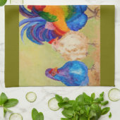 Sultan u. seine Küken - Geschirrtuch (Gefaltet)