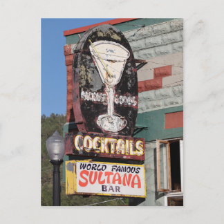 Sultana Bar an der Route 66  Postkarte