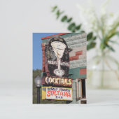 Sultana Bar auf Route 66 Postkarte (Stehend Vorderseite)