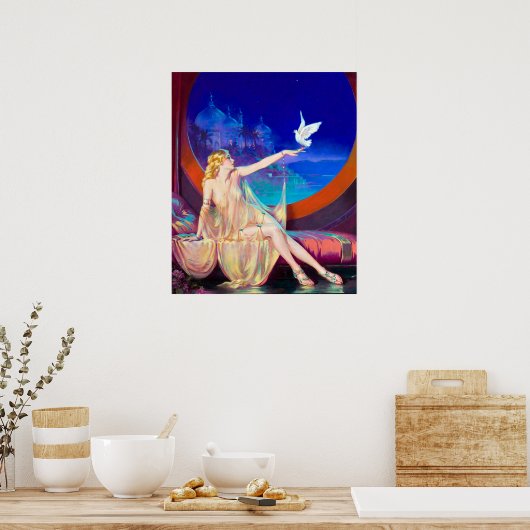 Sultana Button Up Poster (Küche)