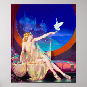 Sultana Button Up Poster