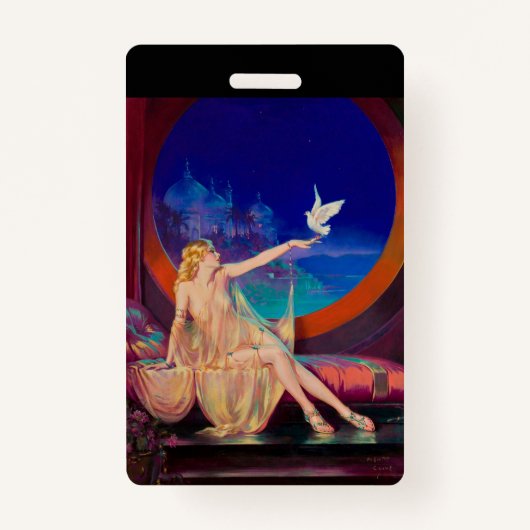 Sultana, das arabische Sultanat's Concubine 1925 Ausweis (Vorderseite)