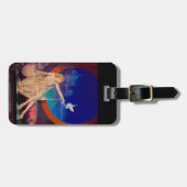 Sultana, das arabische Sultanat's Concubine 1925 Gepäckanhänger (Vorderseite horizontal)