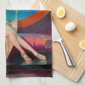 Sultana, das arabische Sultanat's Concubine 1925 Geschirrtuch (Viertel Falte)