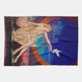 Sultana, das arabische Sultanat's Concubine 1925 Geschirrtuch (Horizontal)