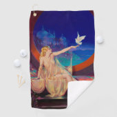 Sultana, das arabische Sultanat's Concubine 1925 Golfhandtuch (Insitu)