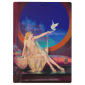 Sultana, das arabische Sultanat's Concubine 1925 Klemmbrett (Rückseite)