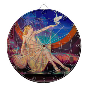 Sultana die Konkubine des arabischen Sultans 1925 Dartscheibe