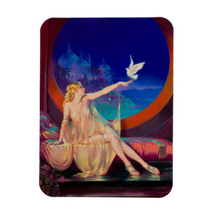 Sultana die Konkubine des arabischen Sultans 1925 Magnet
