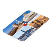 Sultanat der Oman-Sehenswürdigkeiten Magnet (Linke Seite)