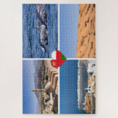 Sultanat der Oman-Sehenswürdigkeiten Puzzle (Vertikal)