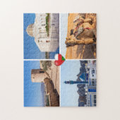 Sultanat der Oman-Sehenswürdigkeiten Puzzle (Vertikal)