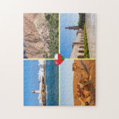 Sultanat der Oman-Sehenswürdigkeiten Puzzle (Vertikal)