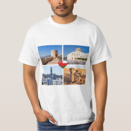 Sultanat der Oman-Sehenswürdigkeiten T-Shirt