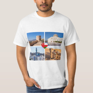 Sultanat der Oman-Sehenswürdigkeiten T-Shirt