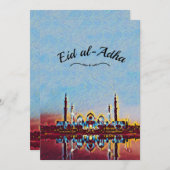Sultans-Ahmed-Moschee Feiertagskarte (Vorne/Hinten)