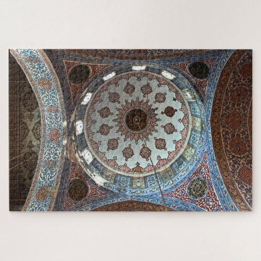 Sultans-Ahmed-Moschee. Innen. Entwurf Puzzle (Horizontal)