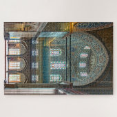 Sultans-Ahmed-Moschee. Innenarchitektur Puzzle (Horizontal)