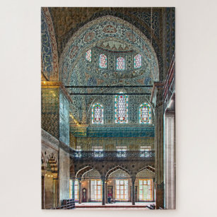 Sultans-Ahmed-Moschee. Innenarchitektur Puzzle