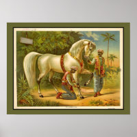 Sultans Steed RARE VINTAGE POSTER individuell