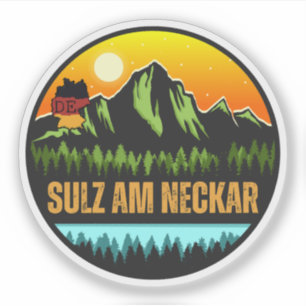 Sulz am Neckar, Baden-Württemberg Deutschland Aufkleber