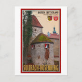 Sulzbach-Rosenberg - Stadtmauer Postkarte (Vorderseite)