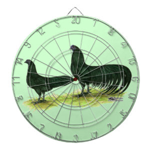 Sumatra Black Hühner Dartscheibe