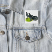 Sumatra: Blaues Paar Button (Beispiel)