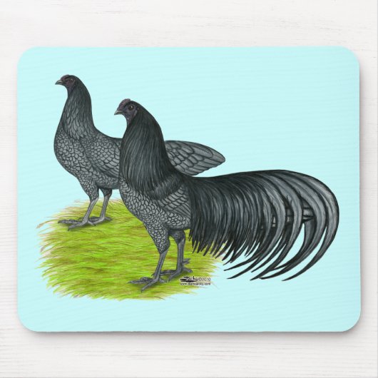 Sumatra: Blaues Paar Mousepad (Vorne)