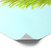 Sumatra: Blaues Paar Poster (Ecke)