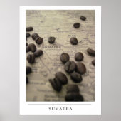 Sumatra - Kaffee-Kunst senden Poster (Vorne)