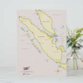 Sumatra-Karte (Stehend Vorderseite)