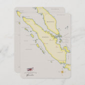 Sumatra-Karte (Vorne/Hinten)