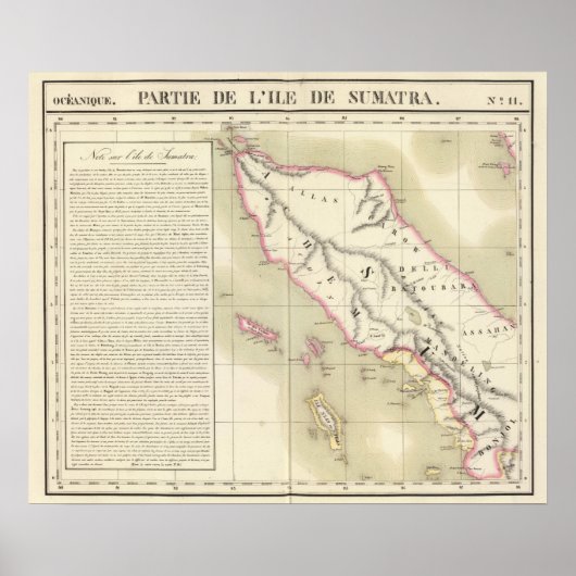 Sumatra Ozeanien Nr. 11 Poster (Vorne)