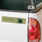 Sumatra Rooster Gerahmt Autoaufkleber (Auf Lkw)